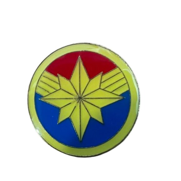 Disney Trading Pin SDR Shanghai Marvel Emblems Captain Marvel Limited Release - Picture 1 of 2